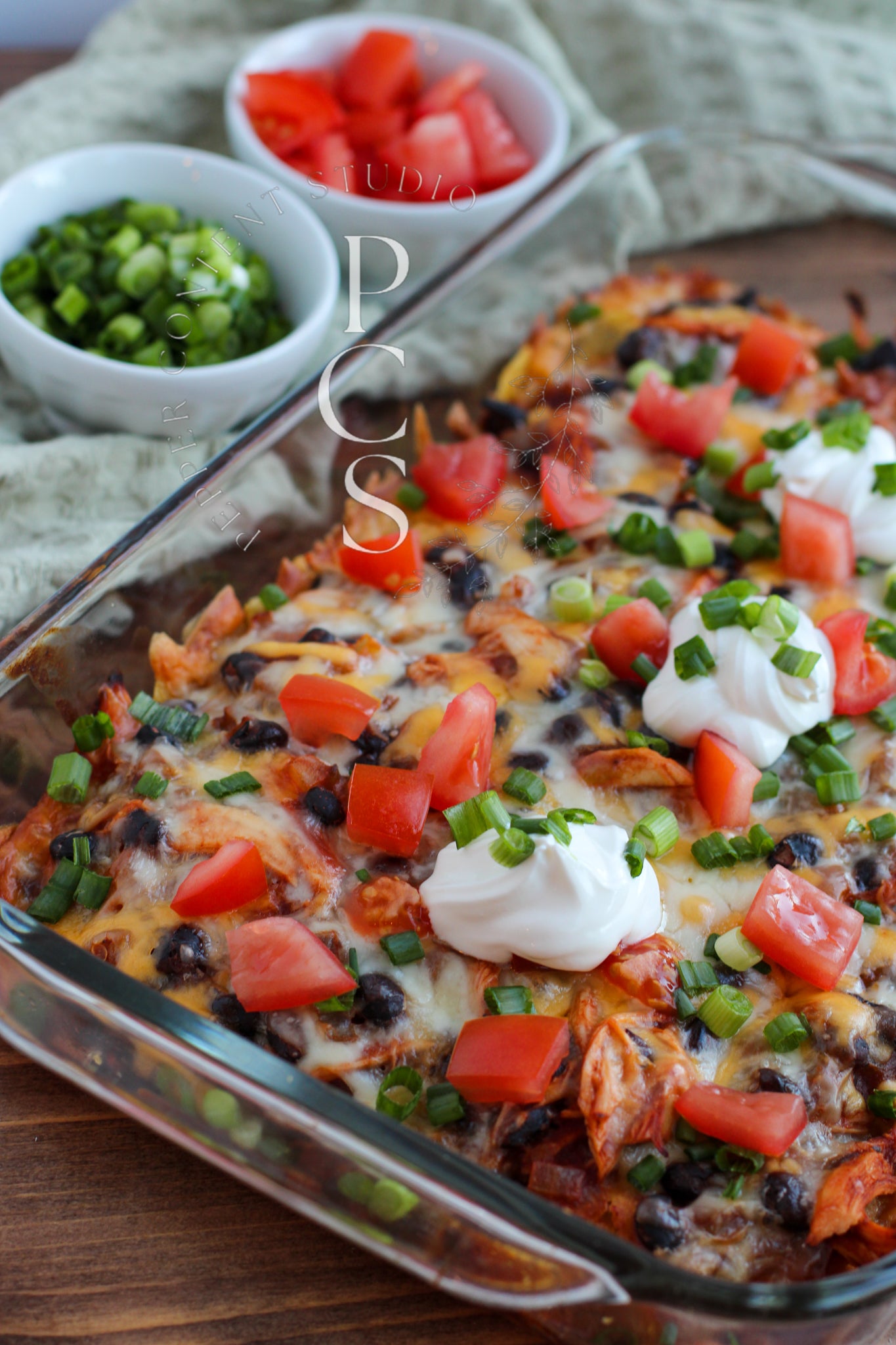 Gluten-Free Chicken Taco Casserole